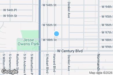 Map image of the property - 9650 S Harvard Blvd