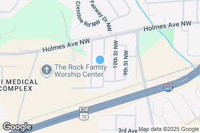Map image of the property - 609 Marguerite Dr NW