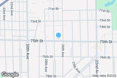 Map image of the property - 2612 75th St
