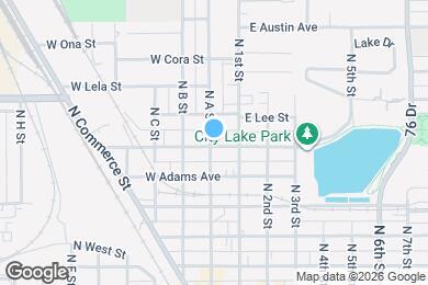 Map image of the property - 122 W Washington Ave