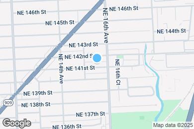 Map image of the property - 1565 NE 141st St