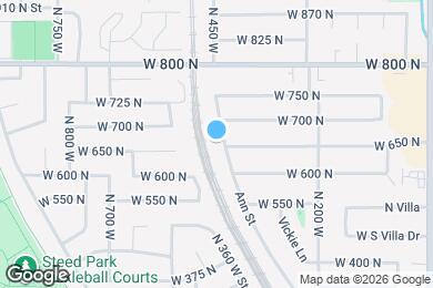 Map image of the property - 658 Ann St