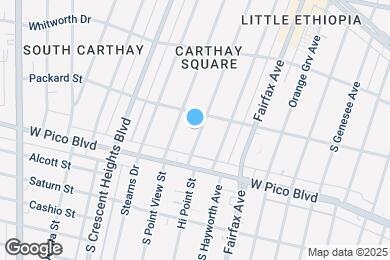 Map image of the property - 1219 Hi Point St