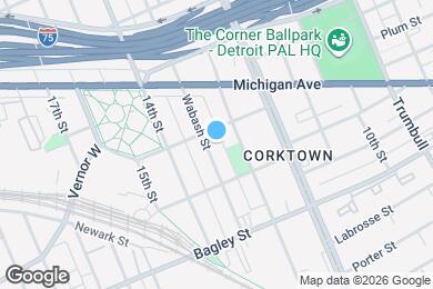 Map image of the property - 2072 Wabash St