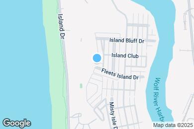Map image of the property - 118 Fleets Island Dr