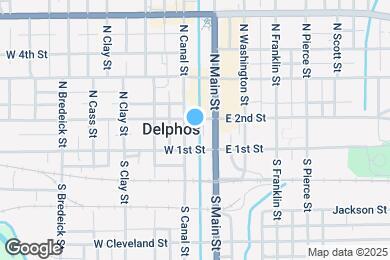 Map image of the property - 151 W. 2nd St.