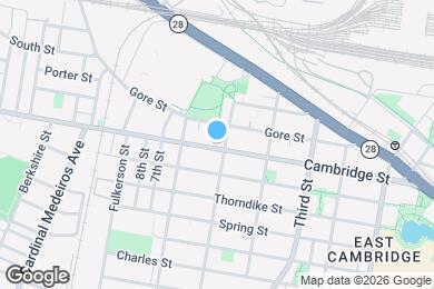 Map image of the property - 435 Cambridge St