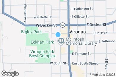 Map image of the property - Rock Avenue Apartments