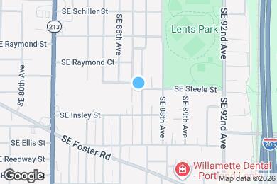 Map image of the property - 5307 SE 87th Ave