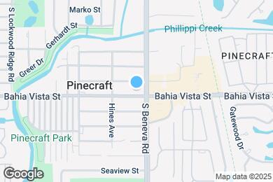Map image of the property - 3535 Bahia Vista St