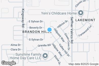Map image of the property - 714 Valley Hill Dr