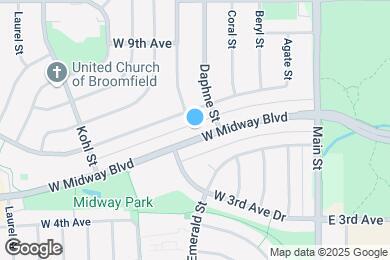 Map image of the property - 565 W Midway Blvd