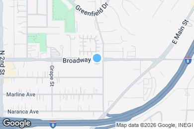 Map image of the property - 1499 Broadway
