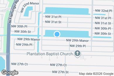 Map image of the property - 11901 NW 29th Manor