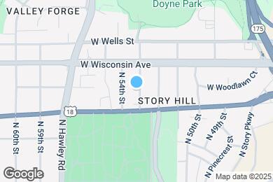 Map image of the property - 539 N 53rd St