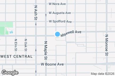 Map image of the property - 1423 W Maxwell Ave