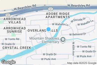 Map image of the property - 19826 N 46th Dr