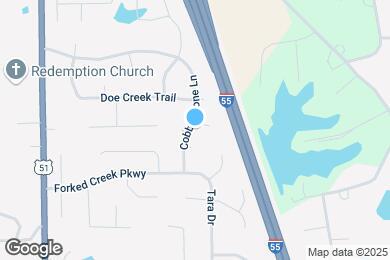 Map image of the property - 720 Cobblestone Ln
