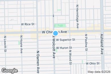 Map image of the property - 743 N Wolcott Ave
