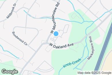 Map image of the property - The Reserve at Johnson City Apartments
