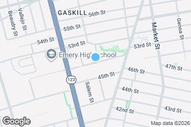 Map image of the property - 1049 47th St