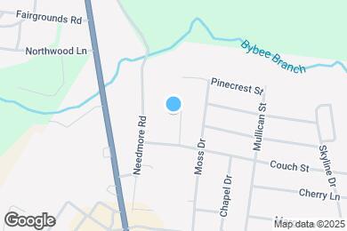 Map image of the property - 702 Couch St