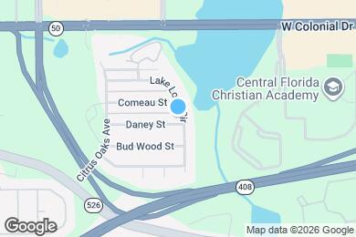 Map image of the property - 9303 Daney St