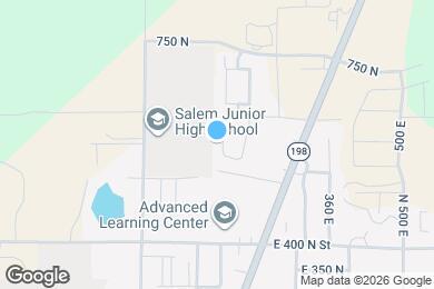 Map image of the property - 589 N 150 E St