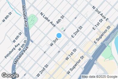 Map image of the property - 20 W 3rd St