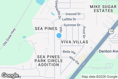 Map image of the property - 16103 Villa Dr