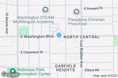 Map image of the property - 1305 Garfield Ave