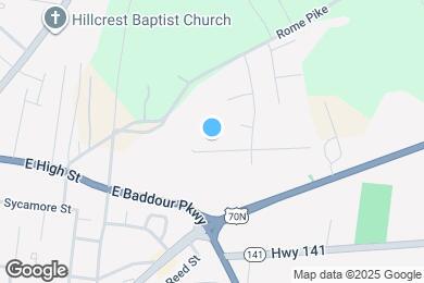 Map image of the property - 523 Twyla Dr