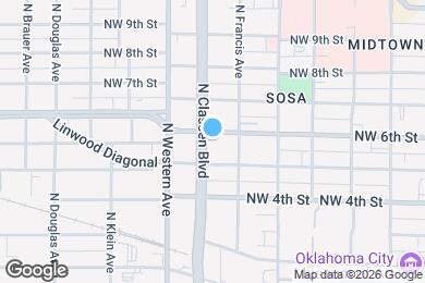 Map image of the property - 916 NW 6th St