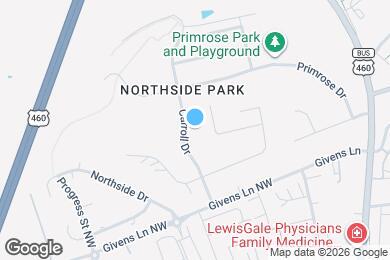 Map image of the property - 2008 Carroll Dr