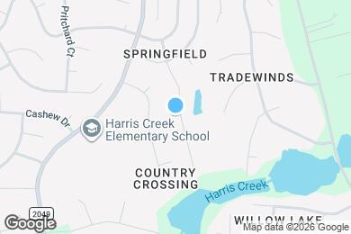 Map image of the property - 3908 Tyler Bluff Ln