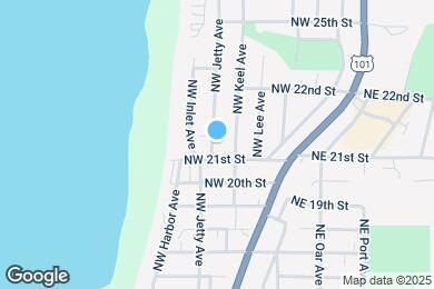 Map image of the property - 2136 NW Jetty Ave