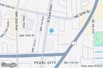 Map image of the property - 161 NE 15th Ter