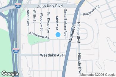 Map image of the property - 185 Miriam St