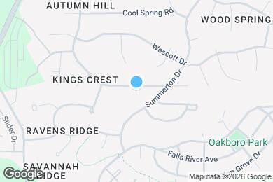 Map image of the property - 10501 Crisp Dr