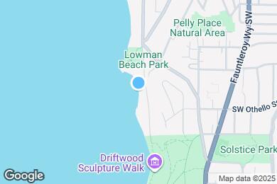 Map image of the property - 7117 Beach Dr SW