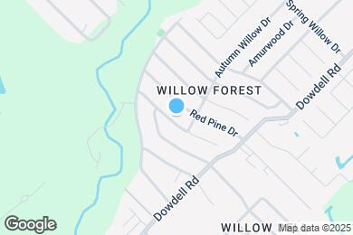 Map image of the property - 22514 Willow Branch Ln