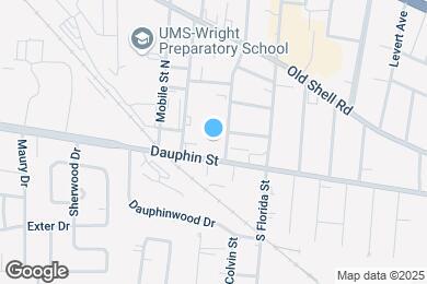 Map image of the property - 2604 Dauphin St