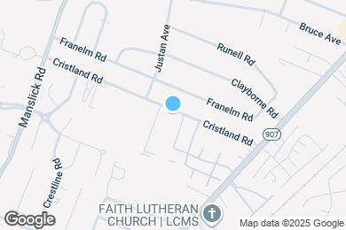 Map image of the property - 1042 Cristland Rd