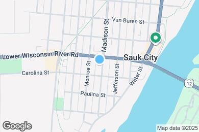 Map image of the property - 915 Madison St