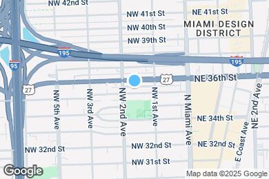 Map image of the property - 161 NW 35th St