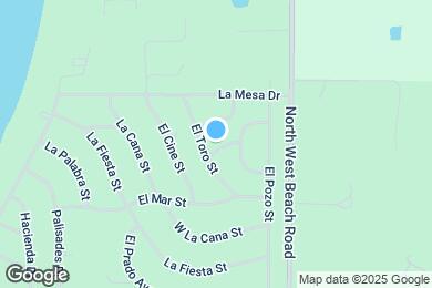 Map image of the property - 2552 La Verde St