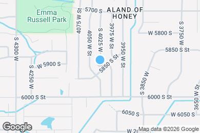 Map image of the property - 5845 S 4025 W