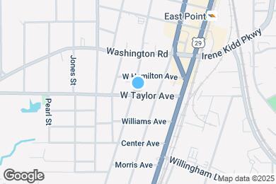Map image of the property - 1715 W Taylor Ave