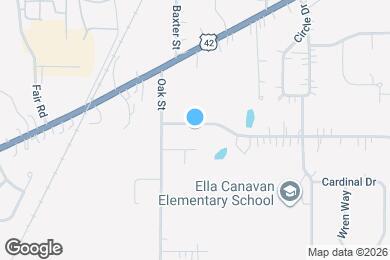 Map image of the property - 502 W Park Blvd
