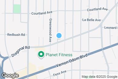 Map image of the property - 1494 Diagonal Rd